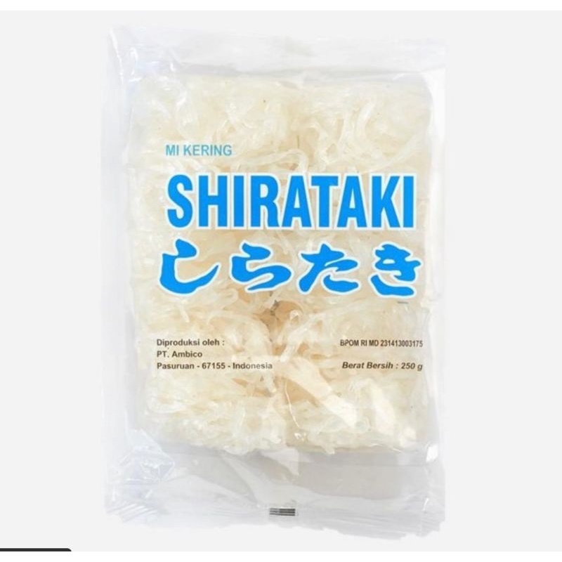 

Mr Ishii - Dry Shirataki - Mie Kering Shirataki 250 gram