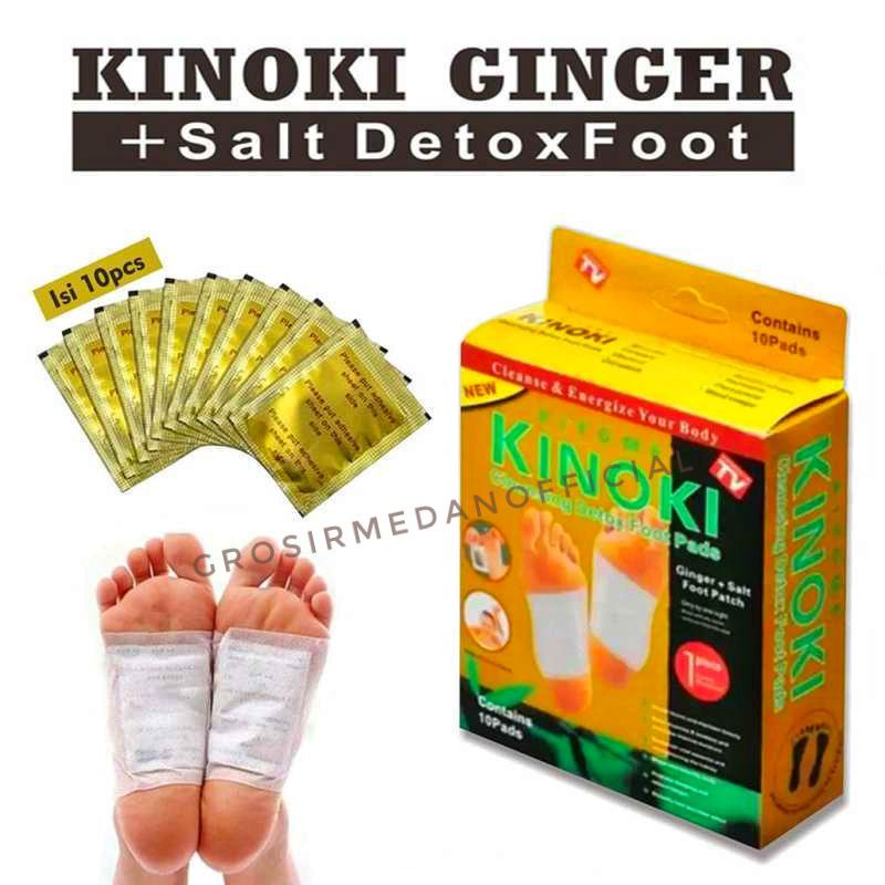 KINOKI DETOX FOOT PADS - KOYO KAKI KINOKI PENGHILANG RACUN TUBUH