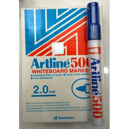 

Spidol WhiteBoard Marker Biru Artline 500