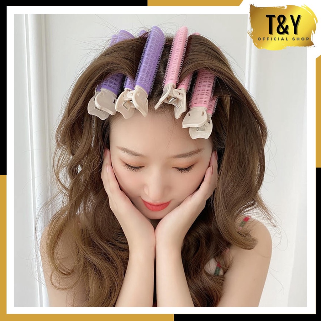 T&amp;Y Roll Rambut Jepit Korea Velcro Hair Gulung Jepitan Clip Volumizing Hair Poni Roller Blow Poni KOREAN HAIR VOLUME ROLLERS ROLL RAMBUT VOLUME