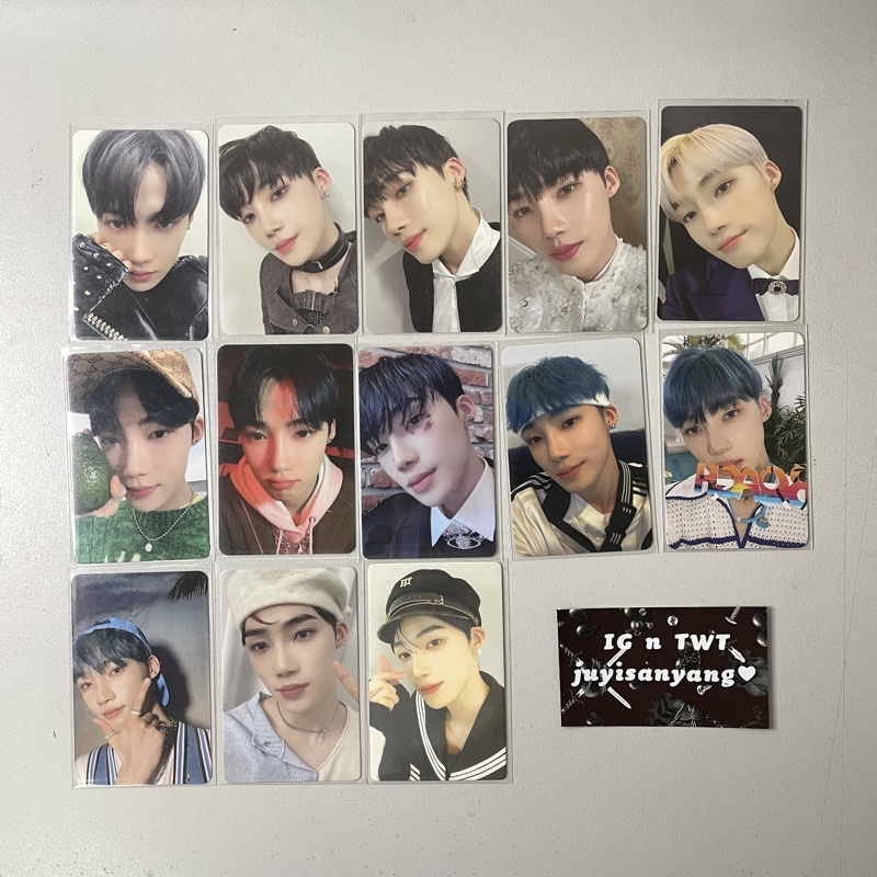 New Chanhee The Boyz Photocard MD KD Kingdom Tin Case Thrill Ride TR Splash Maverick Bang Apple Musi