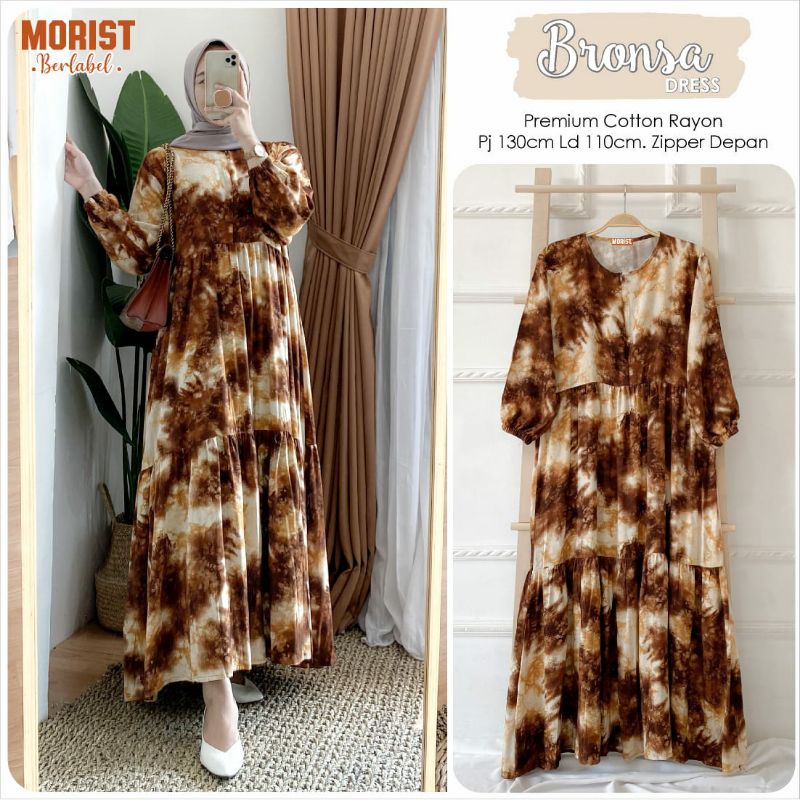Bronsa Dress by Morist x Moela