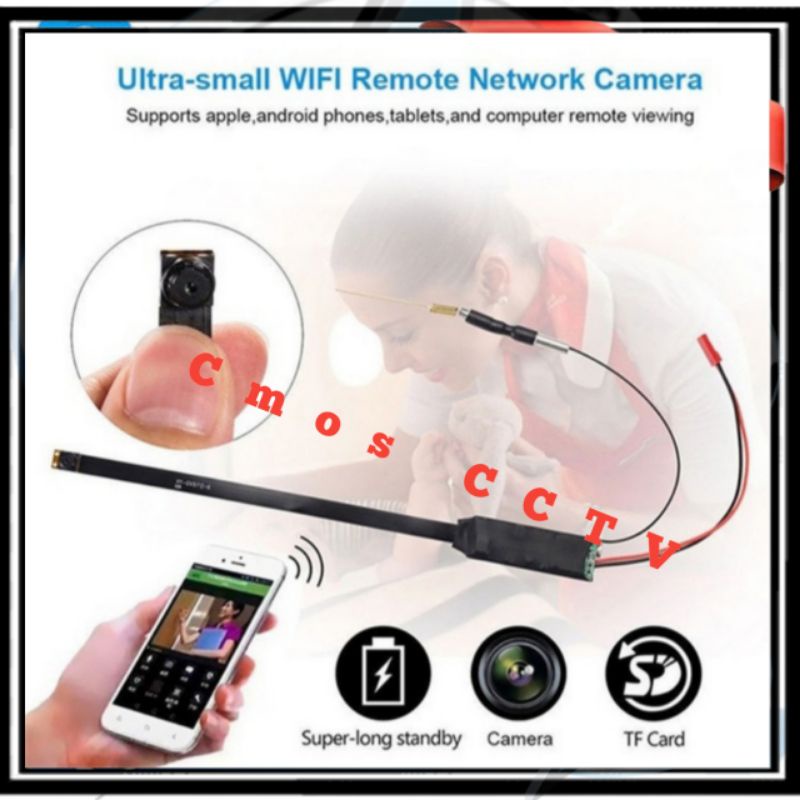 CCTV Mini Pengintai Kamera spy Wifi 8MP Lookcam Full HD