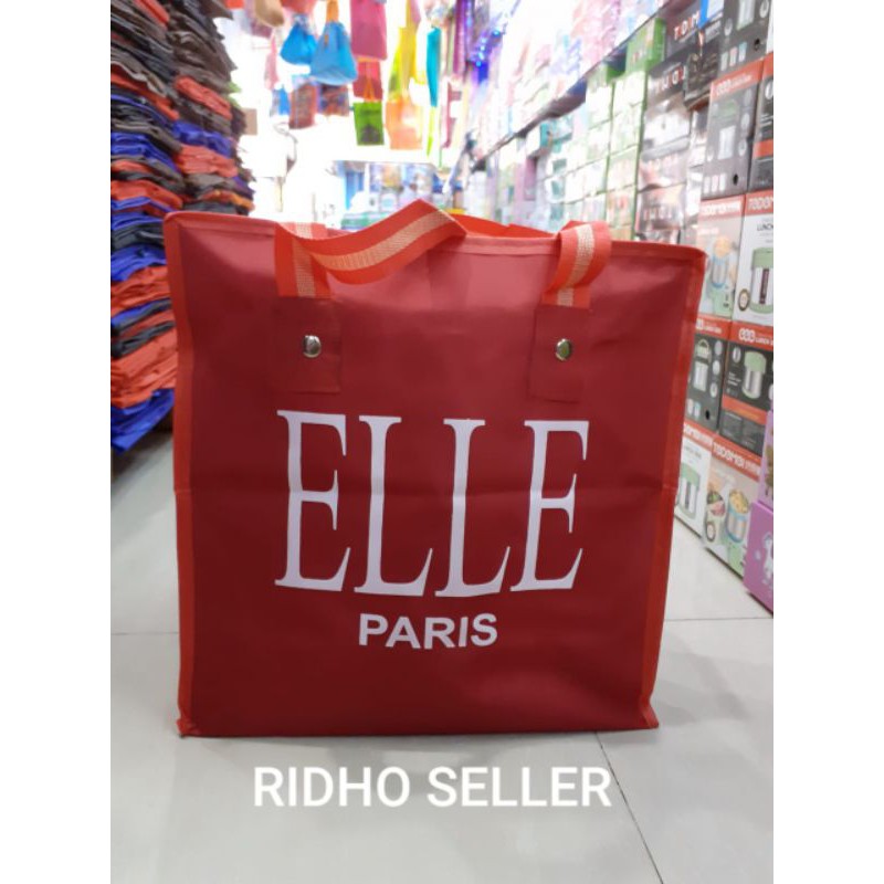 TAS ELLE BAHAN RING TANGGUNG TINGGI (50 X 46 X 18 )#TAS BELANJA#TAS LOUNDRY#