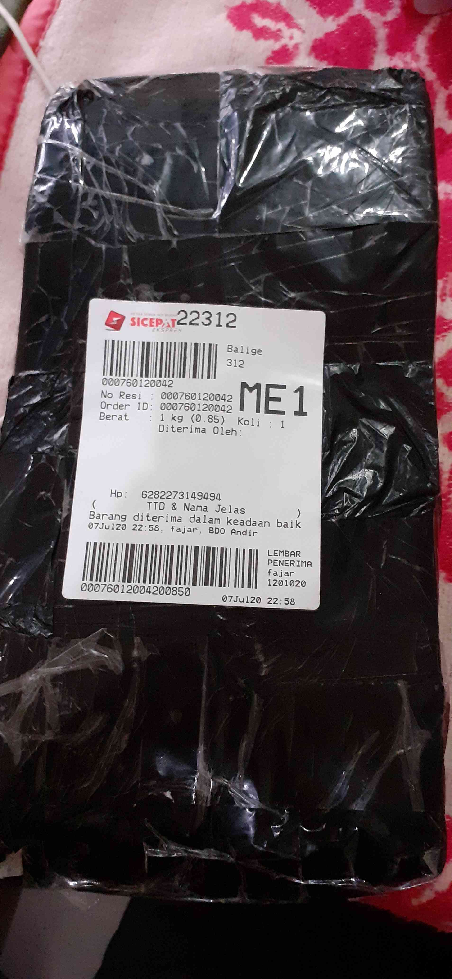 Standing Pouch Transmetz Window Kombinasi 14x23 Black Hitam White Putih 500z