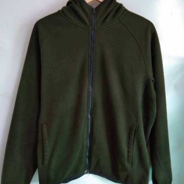 Zip Hoodie Uniqlo Softshell Second Bekas Sweater Pria Murah Terbaru Sweater Uniqlo Murah Keren