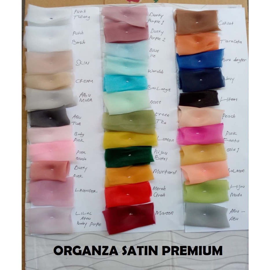 Kelopak bunga organza/isi 50pcs/payet/kebaya/gaun/murah