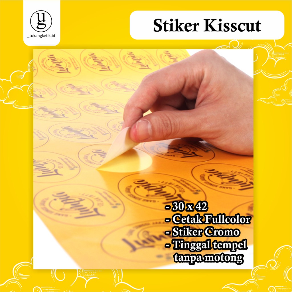 

Stiker Cromo (Kisscut) tinggal pasang