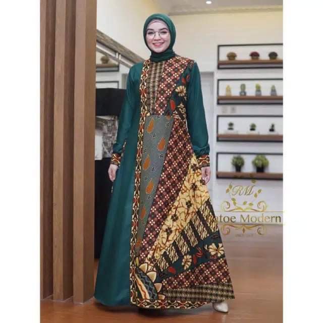 Gamis Batik Original Ratoe Modern  Realpict