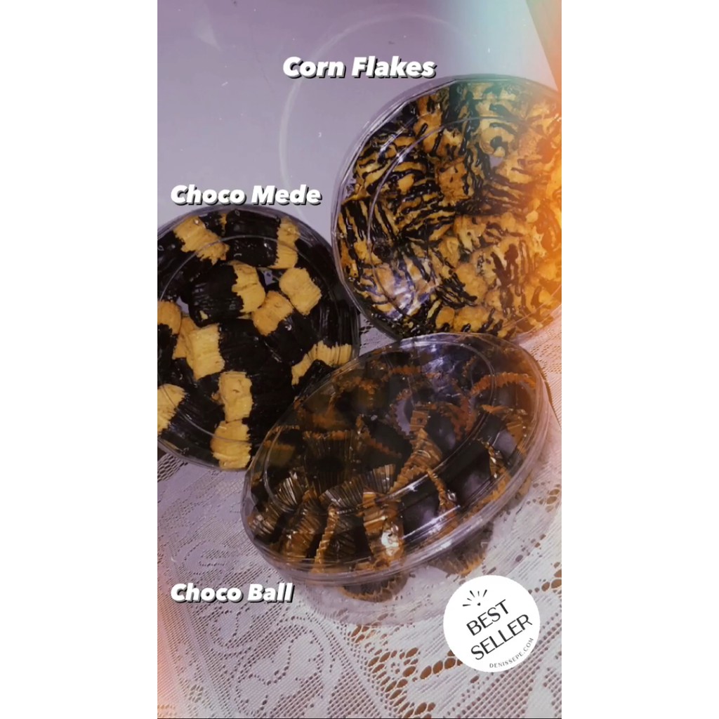 

Kue Kering Lebaran Natal Tahun Baru - Best Seller - Paket Coklat isi 3 toples