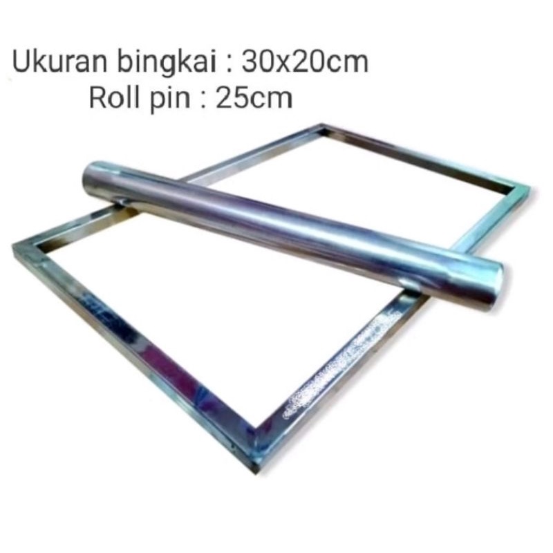 bingkai adonan kue kering bahan stainless