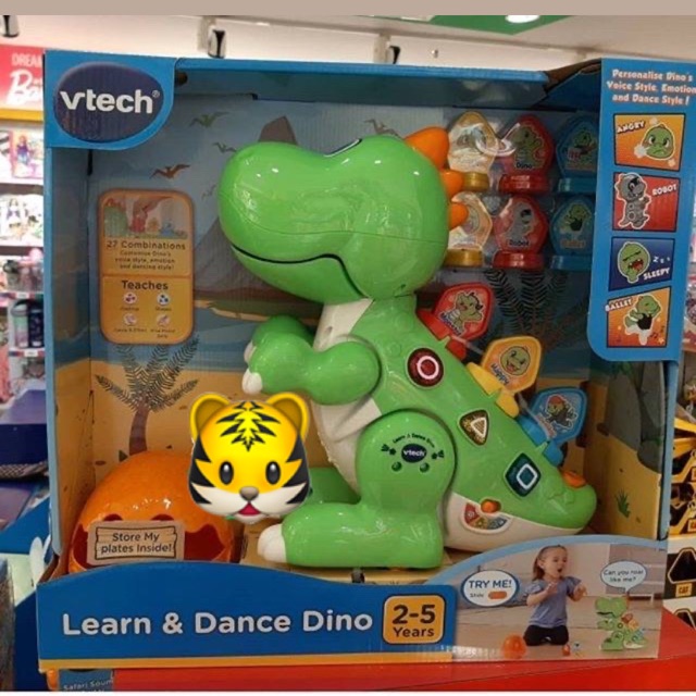 vtech dinosaur learn and dance