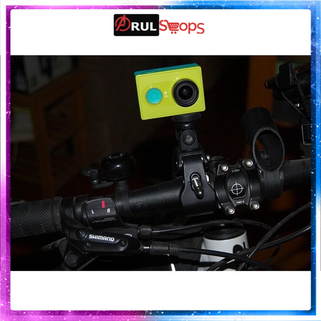 Mount Gagang Sepeda untuk Xiaomi Yi / Yi 2 4K / GoPro Hero 3/2/1