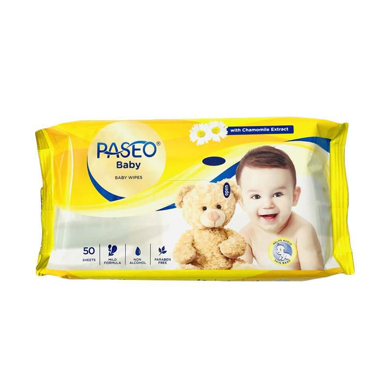 Paseo Baby Wipes 50 Ply