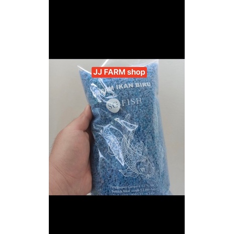 garam ikan biru blue salt koi 1kg obat ikan hias SG FISH parasit kutu gatal dll