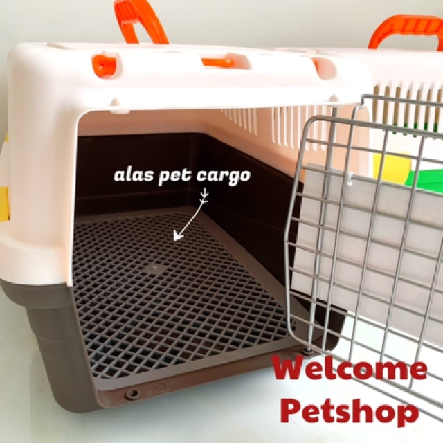 Pet Cargo merek Sweet / Carrier Voyager / Rumah Kandang Hewan Kucing Anjing Pintu Besi