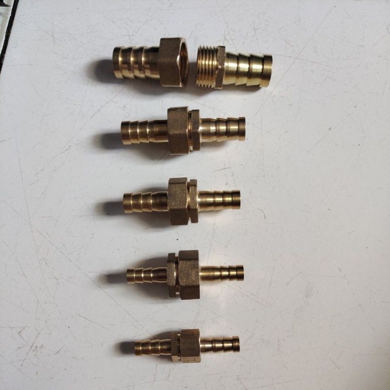 nepel selang set 1/2x5/8 Kuningan/ nepel selang Kuningan 1/2x5/8