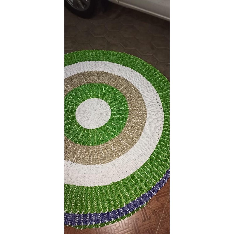 HOMEDECOR / karpet rug hijau 120 cm