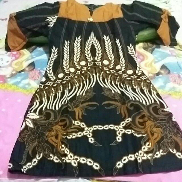 Sdcamila Batik Couple Dress Modern Seragam Baju Anak Ada Ukuran Bapak Jumbo