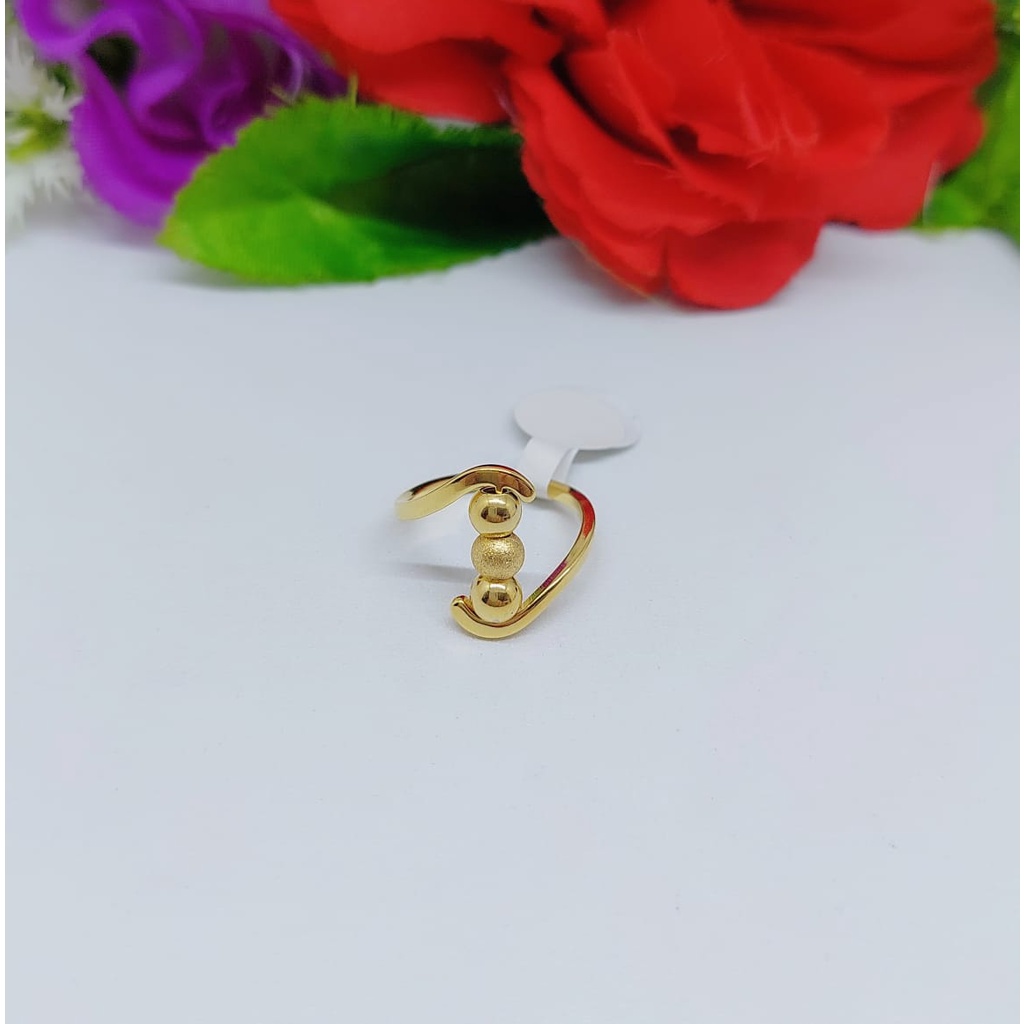 Cincin titanium biji bola 053-056