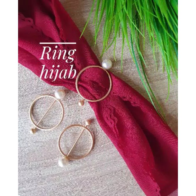 PROMO 1 Lusin Ring Jilbab Termurah / 12 pcs Kolong Jilbab / Ring Hijab / Kolong Hijab Grosiran / BZO