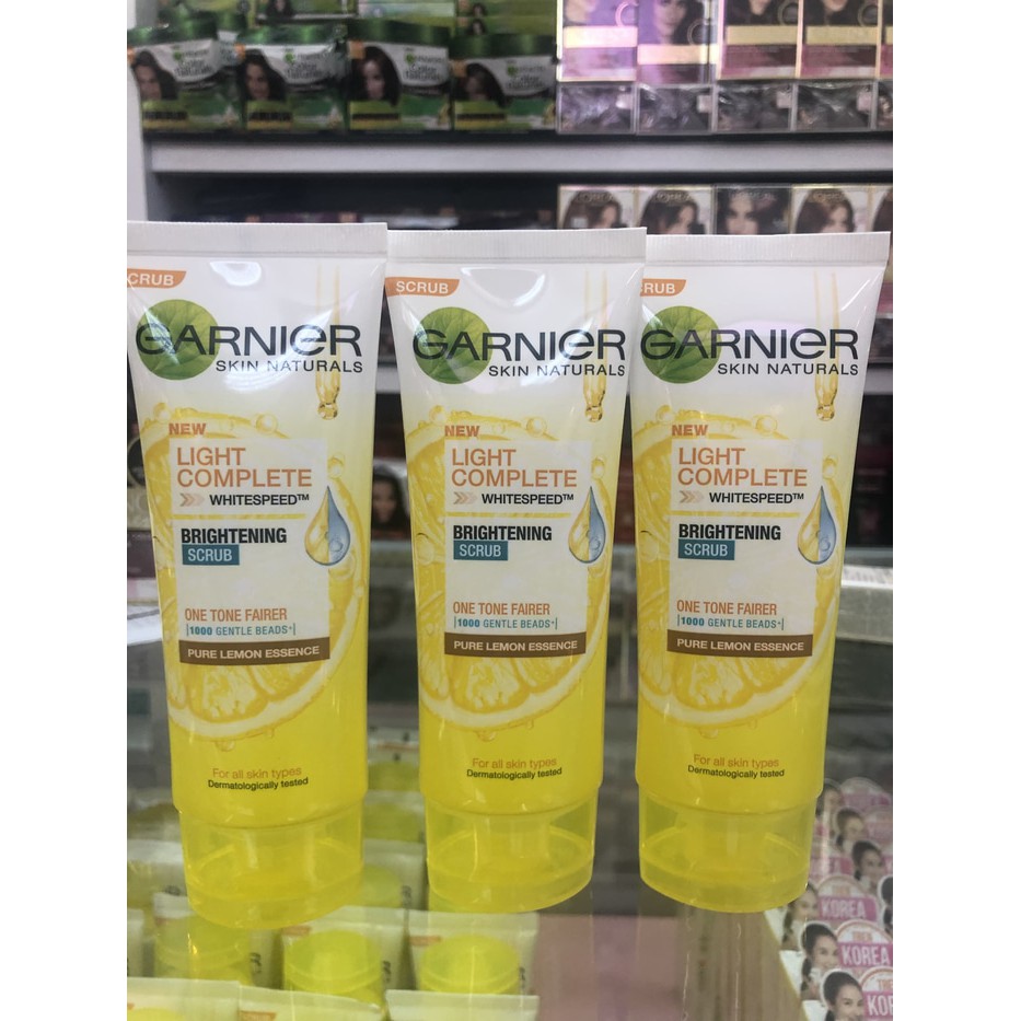 Garnier light complete brightening scrub 100ml