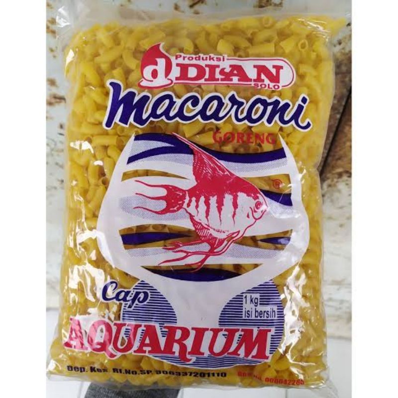 

Makaroni Mentah Bantat Cap Aquarium 1 kg