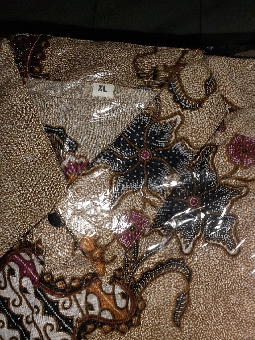 Baju Pria - Kemeja Batik Pria Slimfit Big Size M L Xl Xxl Lengan Pendek Seragam Pernikahan