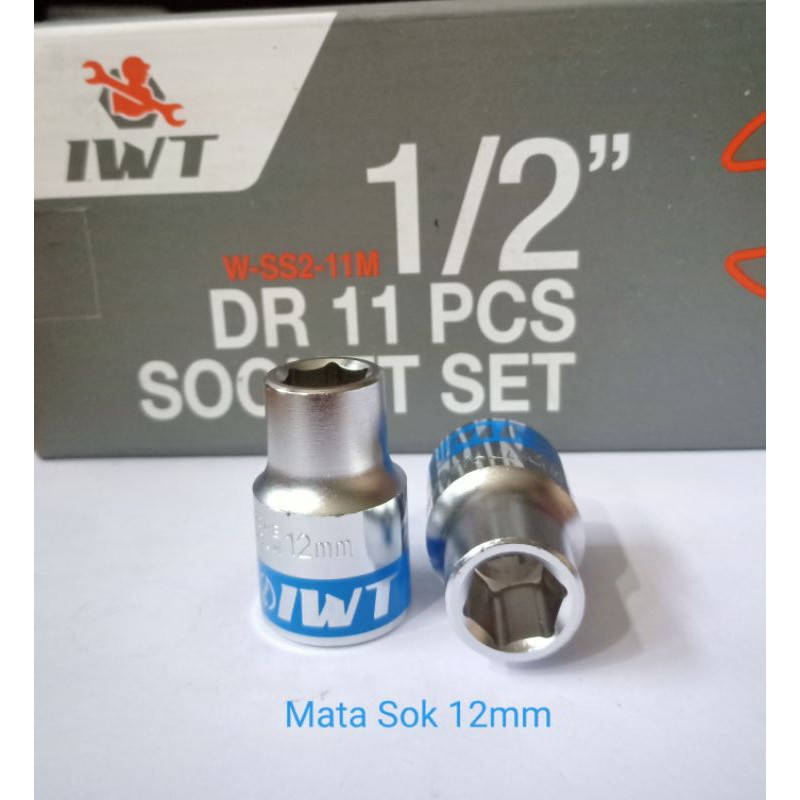Japan Mata Socket Sok 12mm IWT