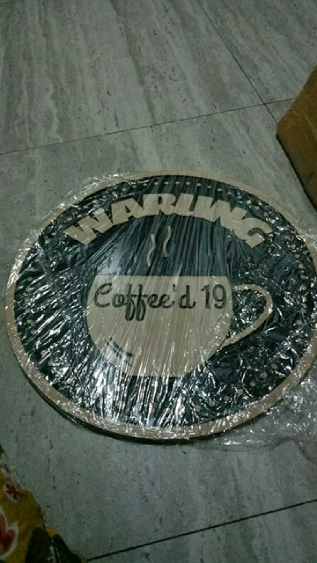 Leter Sign Neon Box Plang Toko Kayu