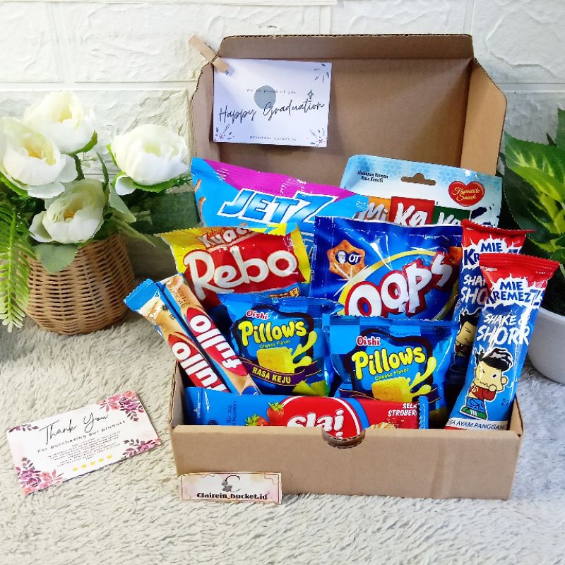 

HAMPERS SNACK BOX / PREMIUM - BLUE SERIES