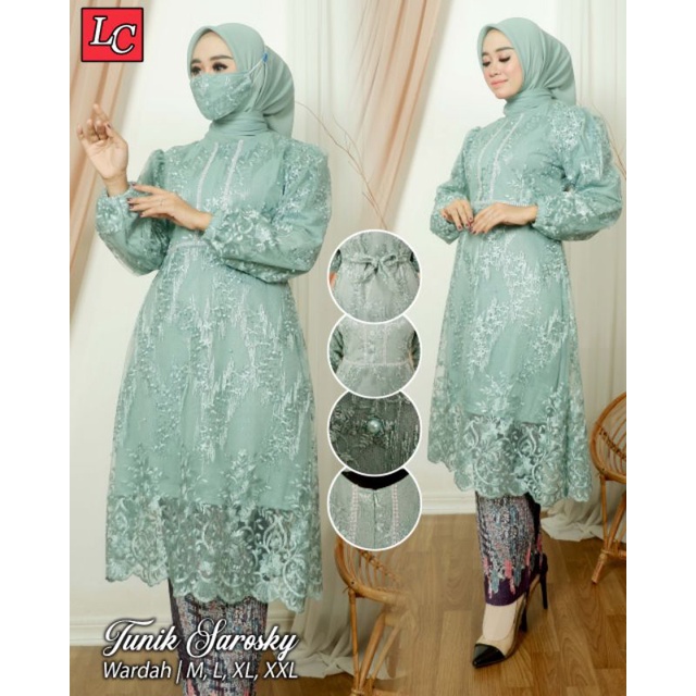 KEBAYA ORIGINAL // KEBAYA MODERN // TUNIK BUSUI SOROSKI // By Lefi Choto