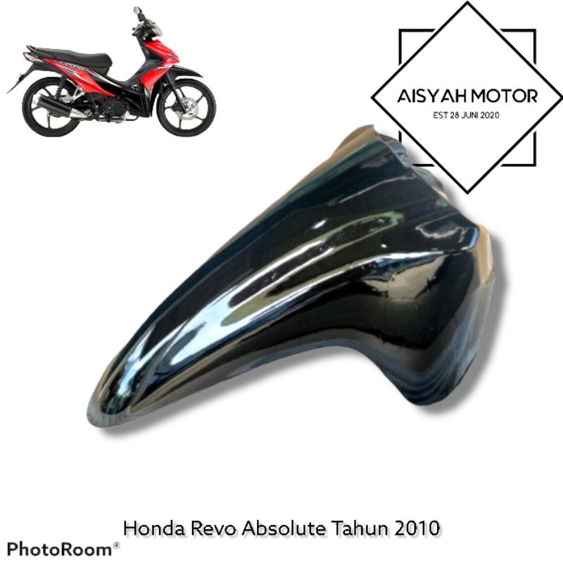 Bodi Halus Honda Revo Absolute Warna Hitam Tahun 2010