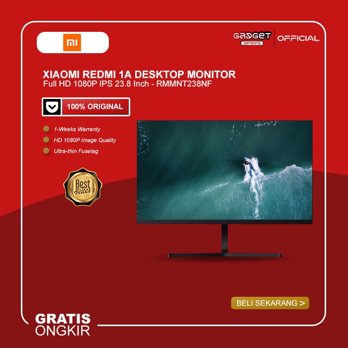 Xiaomi Redmi 1A Desktop Monitor Full HD 1080P IPS 23.8 Inch