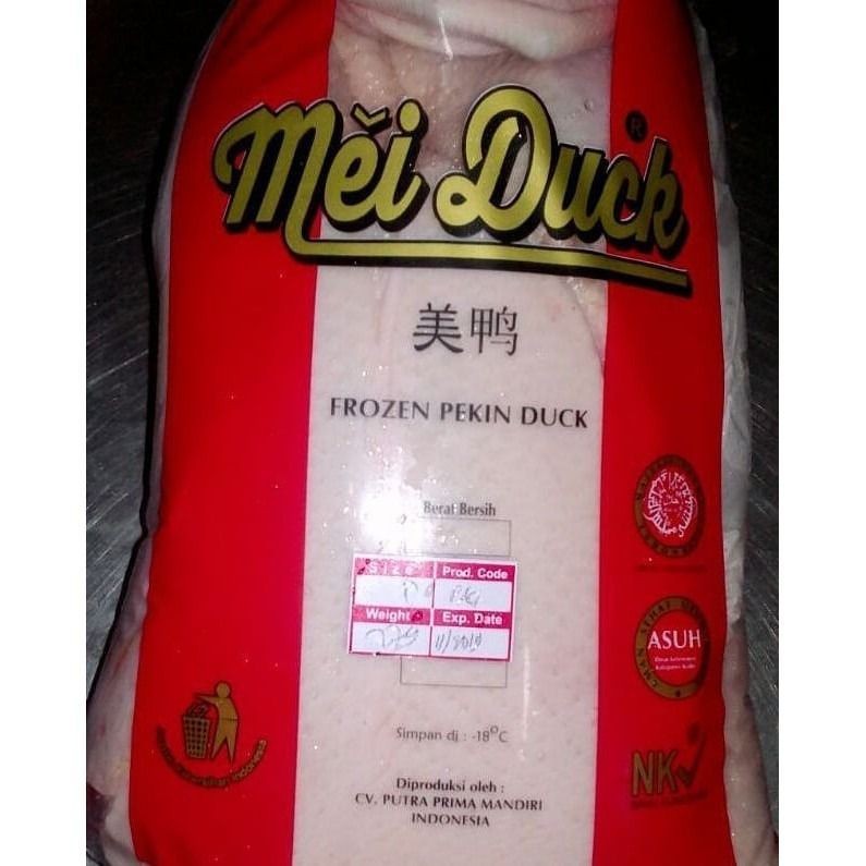 

Bebek Peking Mei Duck Uk. 2 KG 1 PCS