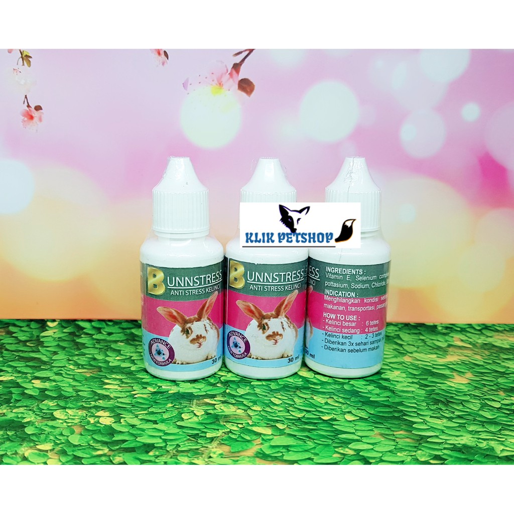 Obat Anti Stress Pada Kelinci - Bunnstress 30 ML