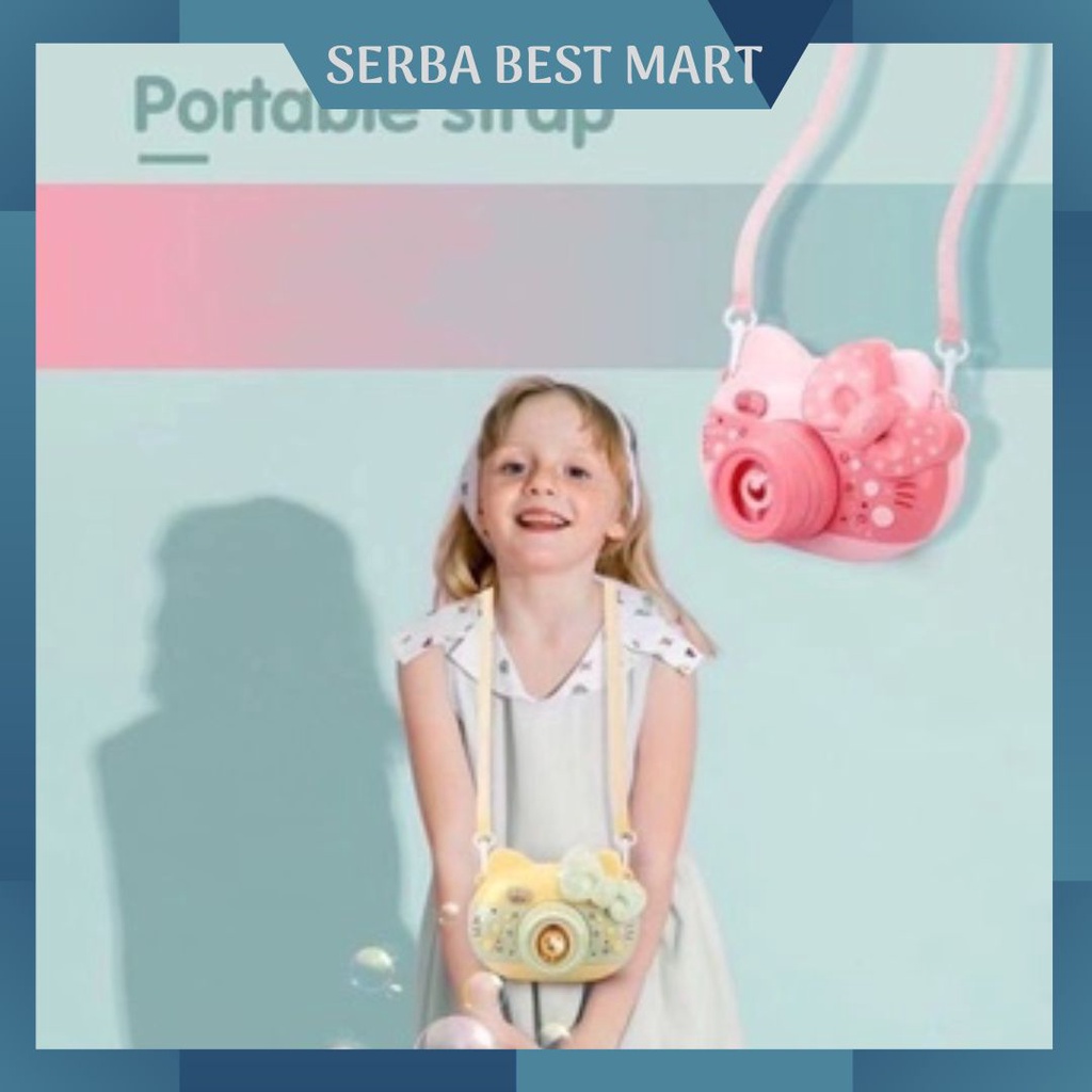 READY STOK BUBBLE CAMERA HELLO KITTY TERMURAH