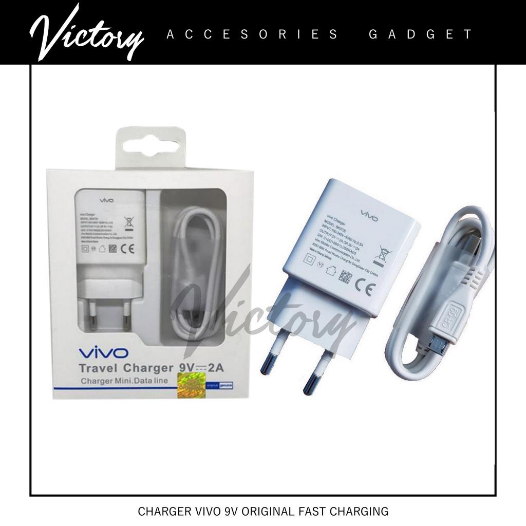 VICTORY2020 Charger Vivo Original 5V-2A / 10W micro usb Fast Charging