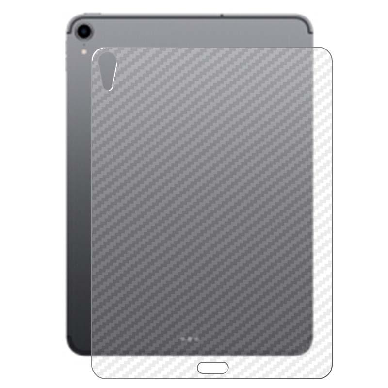 2PCS For Apple iPad Pro 12.9 11 2021 2020 2018 3D Anti-fingerprint Carbon Fiber Back Skin Film iPad Air 4 3 2 1 iPad 9 8 7 6 5 iPad 10.2 Mini 6 5 4 3 2 1 8.4 7.9 Rear Screen Protector