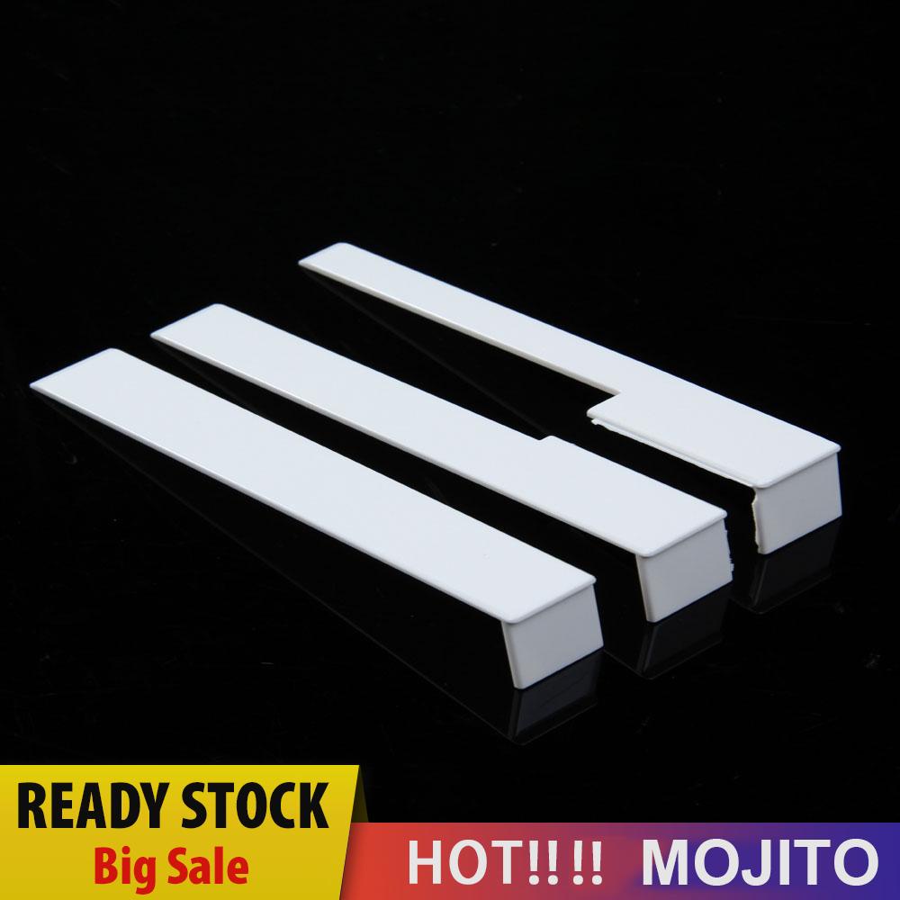 52pcs Tuts Piano Pengganti Bahan Plastik Abs Warna Putih