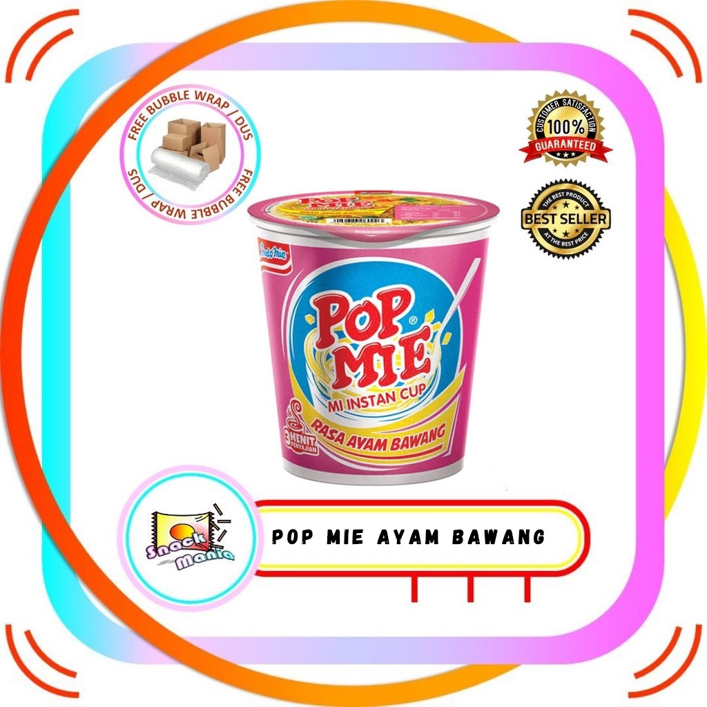 

Pop Mie Mi Gelas Rasa Ayam Bawang 75 gr Cup