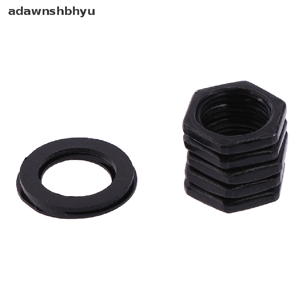 Adawnshbhyu 5Pcs output Gitar Listrik input jack socket Mur Pencuci Gasket part