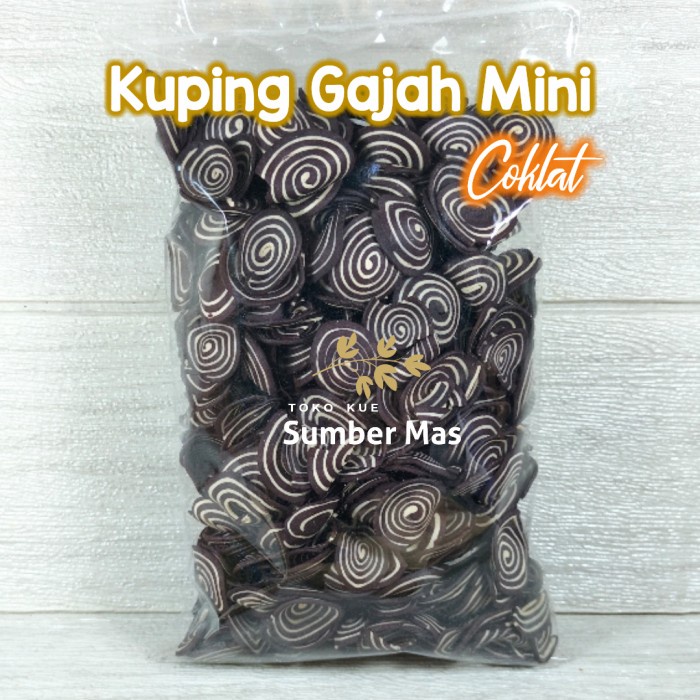 

Bf31Gf Kuping Gajah Mini/Kuping Gajah Coklat (250Gr) Gdf601