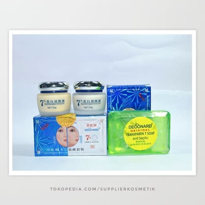 DEOONARD CREAM 20GR SET + SABUN ANTISEPTIK HIJAU