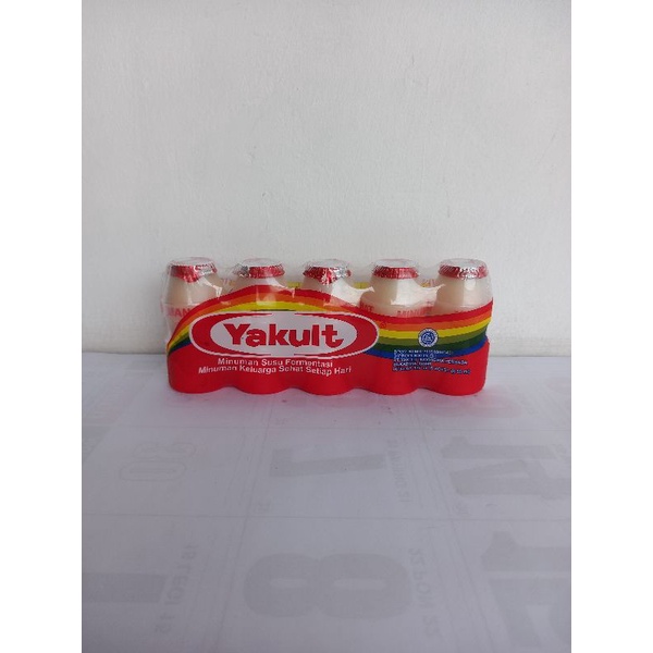 

Yakult Minuman Probiotik 5pcs x 65ml