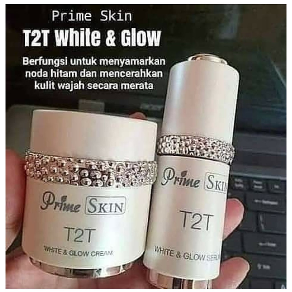 PRIME SKIN T2T CREAM & SERUM 100% Original HWI