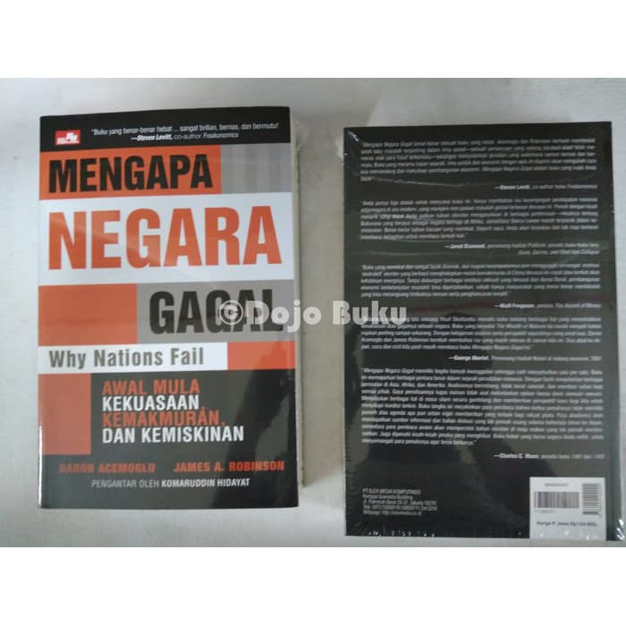 PALING LARIS  Mengapa Negara Gagal Why Nations Fail (New Cover)