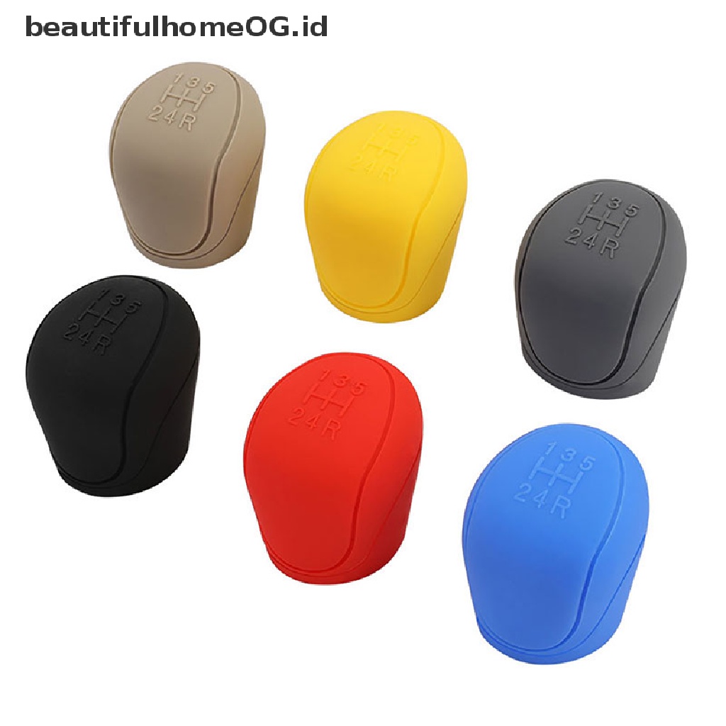 Case Cover Knob Tuas Perseneling Mobil Bahan Silikon Anti Slip