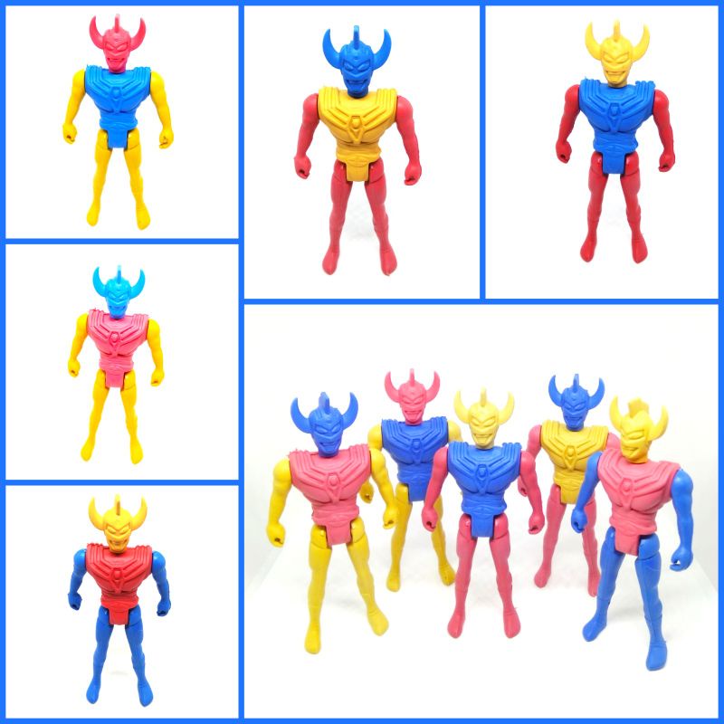 Mainan Jadul Robot Ultraman Warna