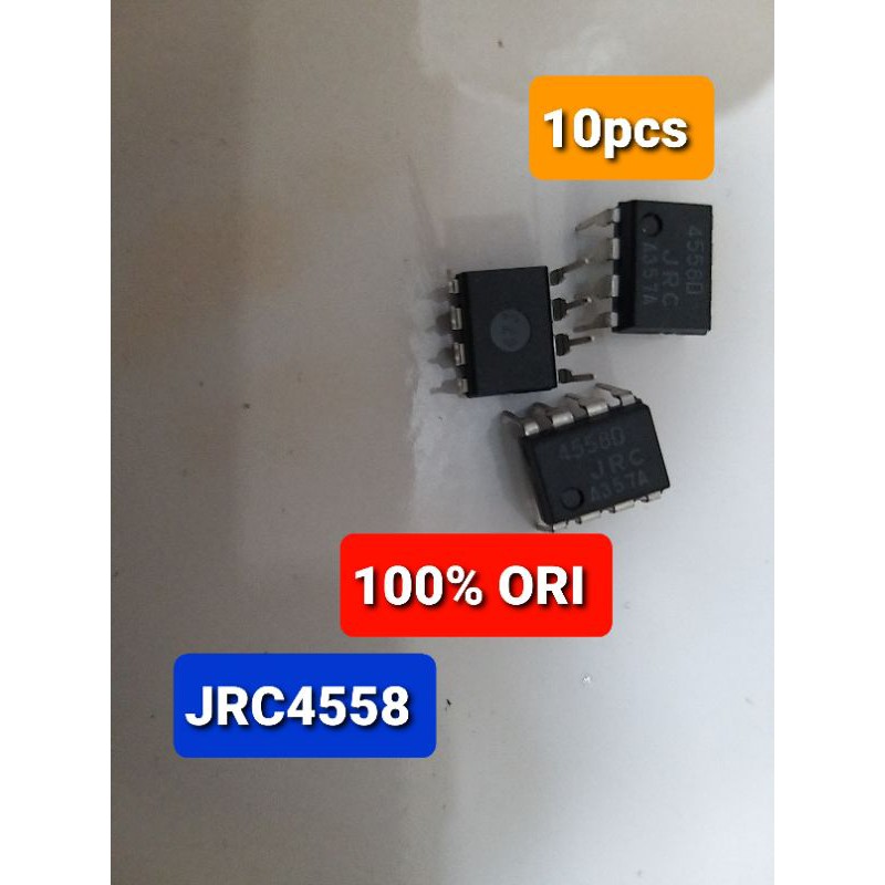 JRC4558 10pcs Jamin ORIGINAL